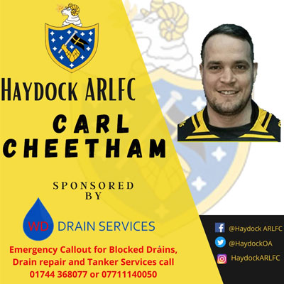 Haydock ARLFC and Carl Cheetham